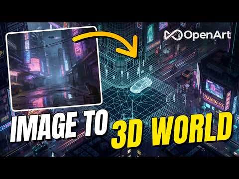 AI builds 3D worlds from your photos