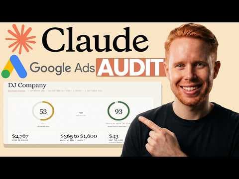 Claude Code Google Ads Audit: Fix Your Account In 1 Prompt (Steal This)