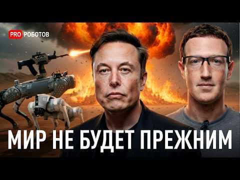 Армия Роботов Китая | Антиматерия и ИИ-ученый | Супер ИИ Цукерберга | Optimus Gen 3 и Крепость Маска