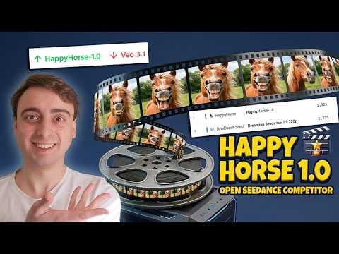 HAPPY HORSE 1.0! beats Seedance 2.0 on Leaderboards & likely Open!
