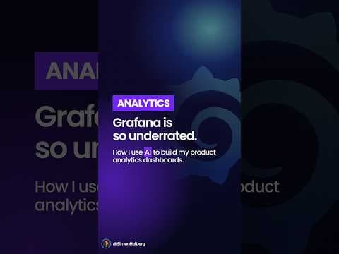 Why are people not using Grafana like this?