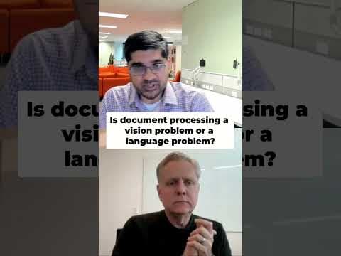 Is Document Processing A Vision Problem Or A Language Problem