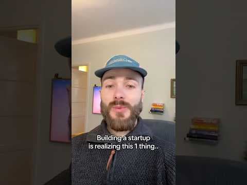 The most brutal lesson building a startup.. #SHORTS