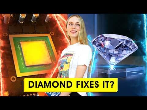 AI Chips Are Overheating From the Inside, Diamond Might Be the Only Fix