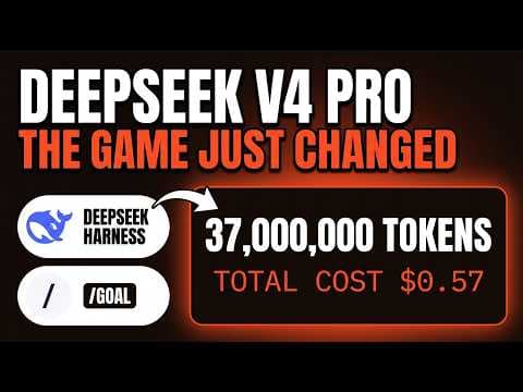 DeepSeek's /goal Built An Entire SaaS For $0.57 (INSANE)