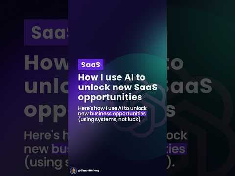 How I use AI to unlock new business opportunities