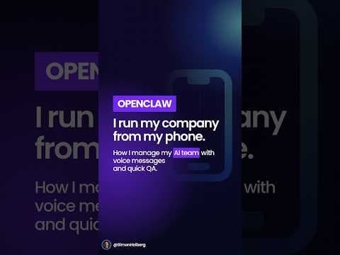 How I Run My Company With OpenClaw