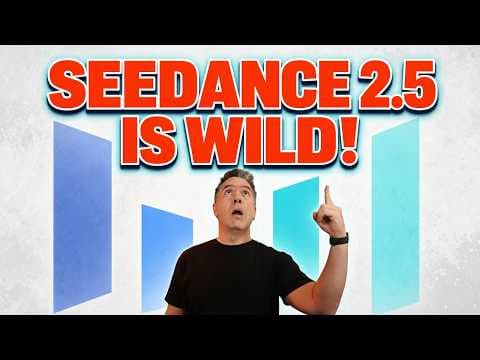 Seedance 2.5 is a GAMECHANGER!