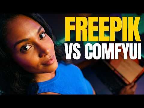Freepik vs ComfyUI – Batch Workflows Compared