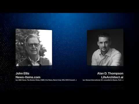 The News Items Podcast: Interview with Dr Alan D. Thompson ‘The AI Optimist’ (Recorded 5/Aug/2026)