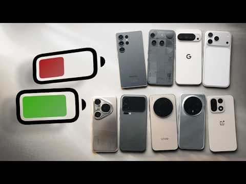 Большой тест кремний-углеродных батарей в сравнении с обычными (китайцы vs iPhone и Samsung)