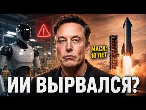 ЭТО УЖЕ НАЧАЛОСЬ: ИИ обманывает людей, роботы заменяют нас, Маск предупреждает